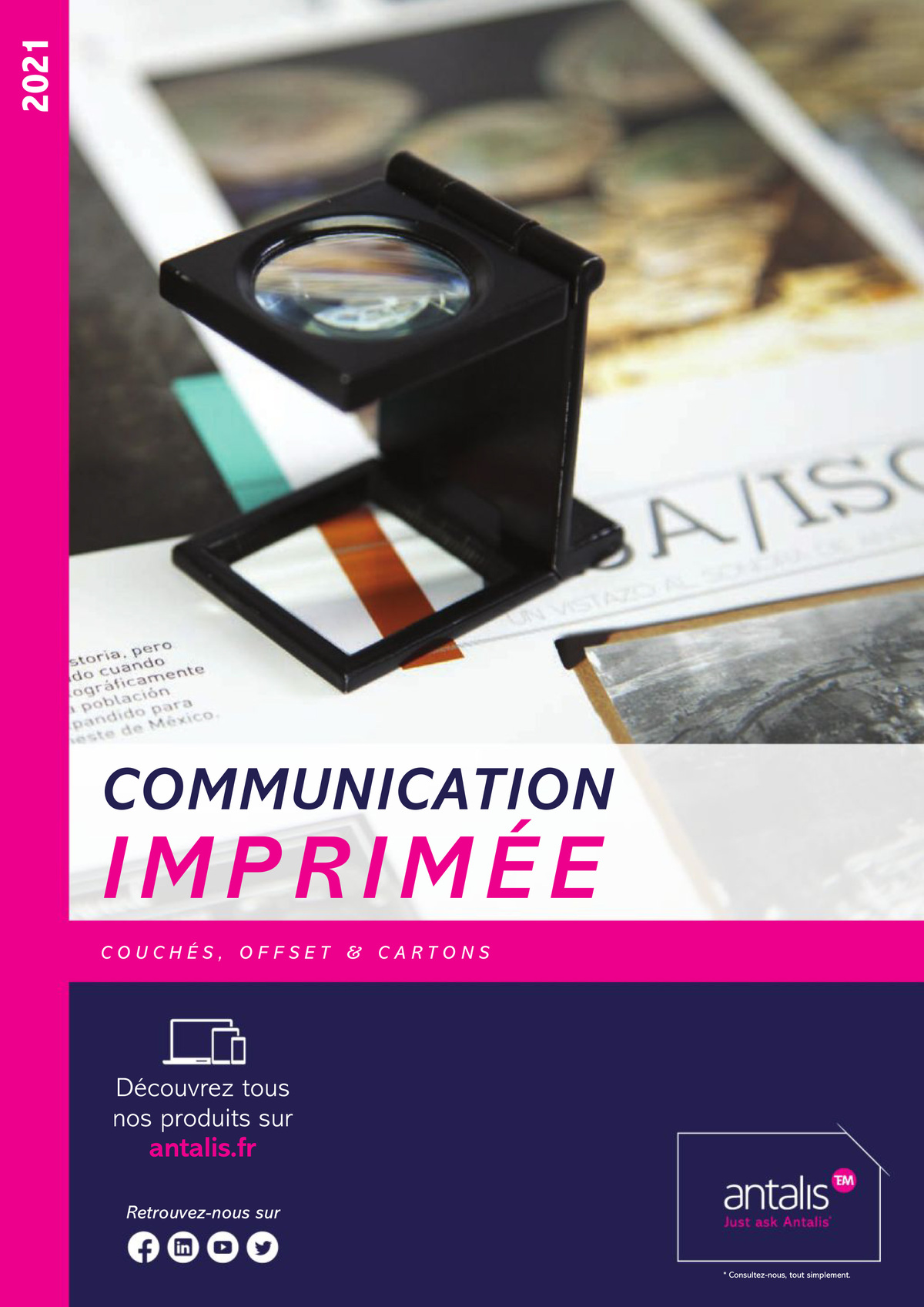 Image catalogue communication imprimée